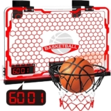 לוח כדורסל דלת עם תצוגת נקודות